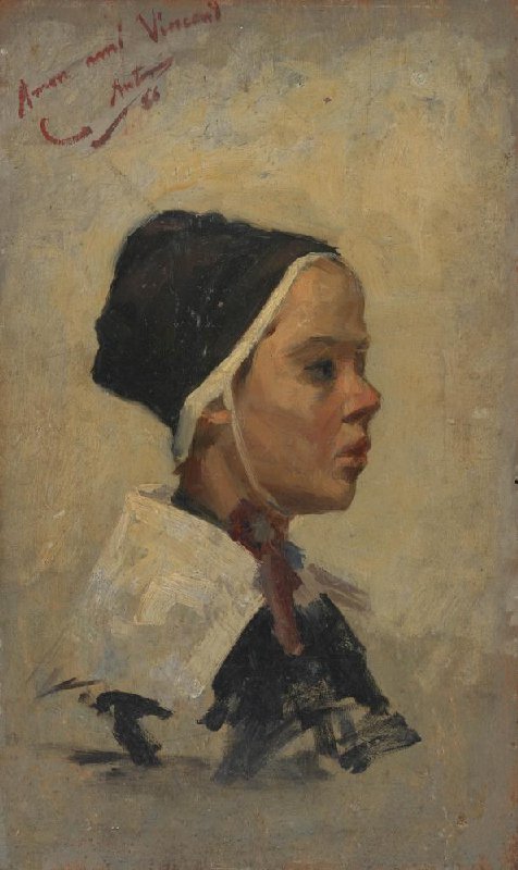 Portret van een jonge vrouw