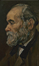 Portret van een oude man