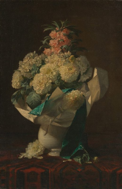 Vaas met bloemen